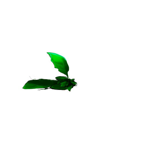 Magic glow on a leaf on the Ardaria logo